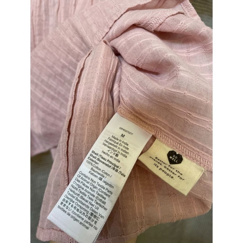 Madewell Courtyard Flutter Sleeve Top • NWT - Picture 8 of 9